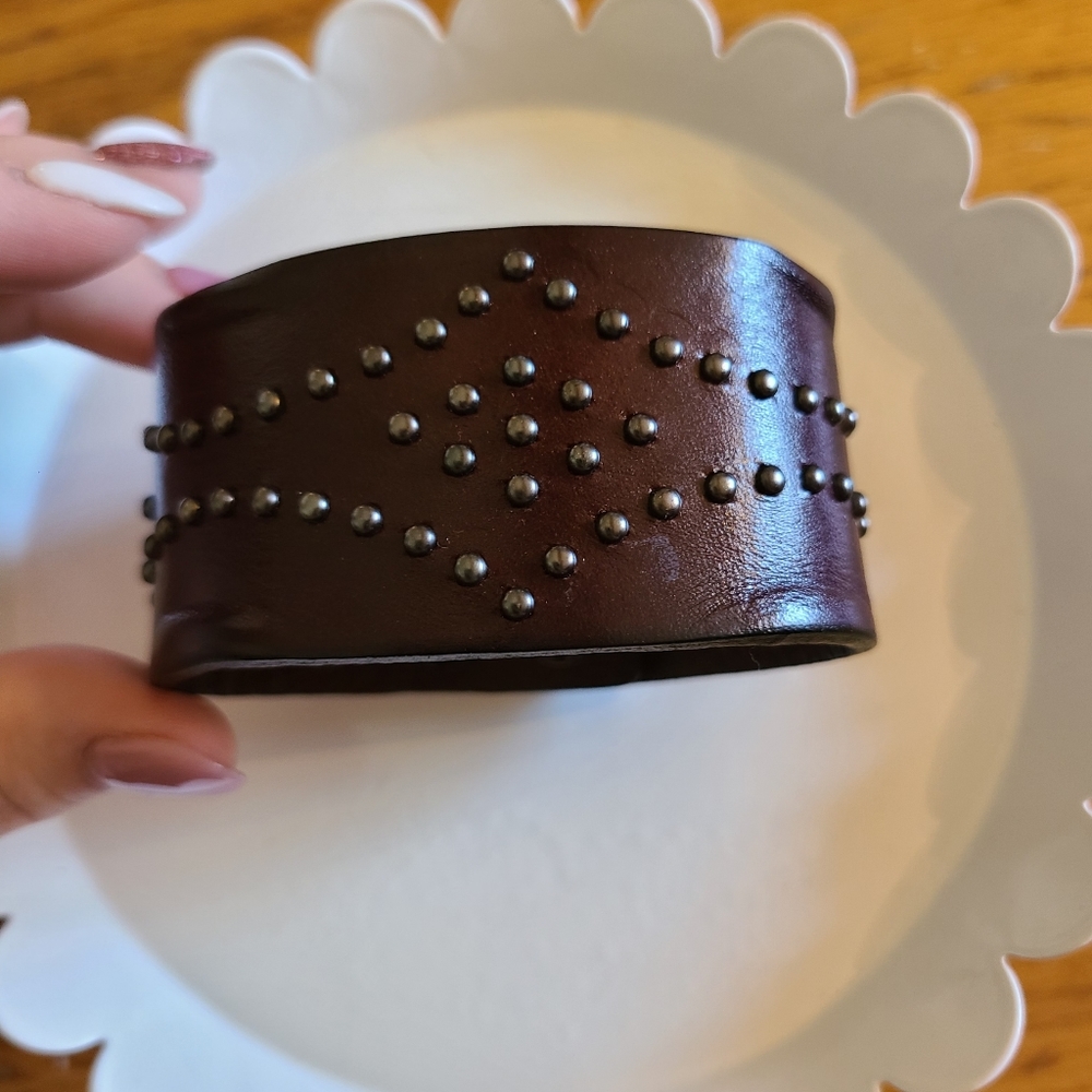 Plunder Leather Cuff New
